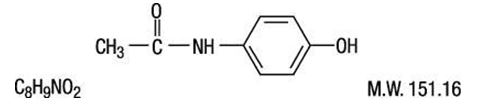 acetaminophen-structural-formula