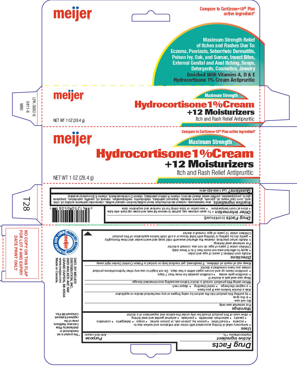 Meijer Hydrocortisone Plus 12 Moisturizers | Hydrocortisone Cream while Breastfeeding