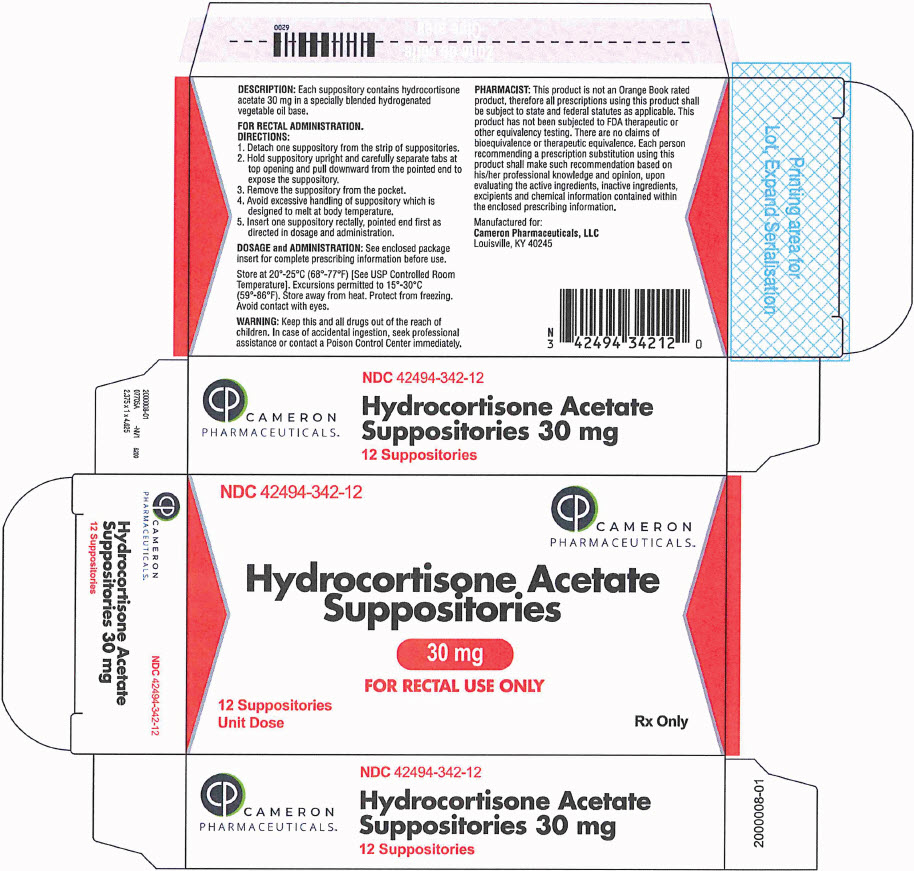 PRINCIPAL DISPLAY PANEL - 30 mg Suppository Blister Pack Box