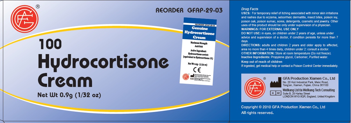 Genuine Hydrocortisone Cream- Box