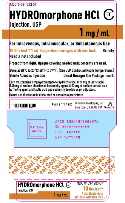 PRINCIPAL DISPLAY PANEL - 1 mg/mL Syringe Cello Pack Label