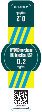 Hydromorphone PFS 0.2 mg Tamper Seal