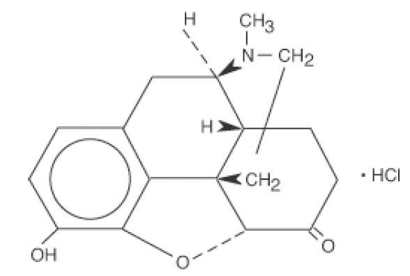 Hydromorphone HCl Chemical Structure