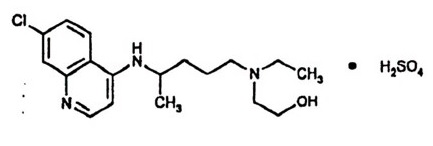 hydroxychloroquinestructure