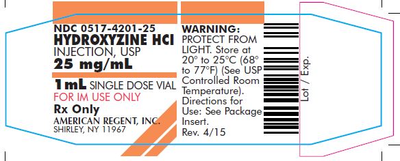 1 mL (25 mg) Container Label
