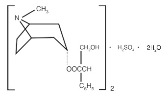 Hyoscyamine Sulfate Chemical Structure