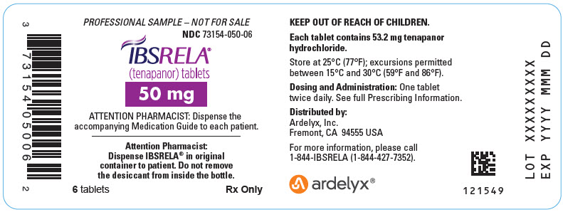 PRINCIPAL DISPLAY PANEL - 50 mg Tablet Bottle Label - 050-06