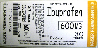 Ibupofen 600mg - Package Size 30