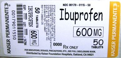 Ibupofen 600mg - Package Size 50