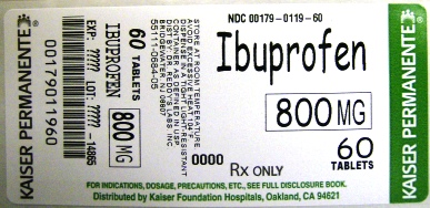 Ibupofen 800mg - Package Size 60