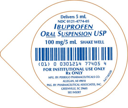 PRINCIPAL DISPLAY PANEL - 5 mL Cup Label