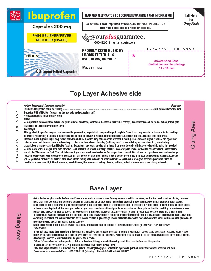 PACKAGE LABEL-PRINCIPAL DISPLAY PANEL - Container Label 200 mg (80 Liquid Filled Capsules)