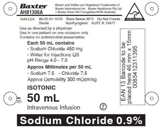 Sodium Chloride AHD1306A Representative Container Label