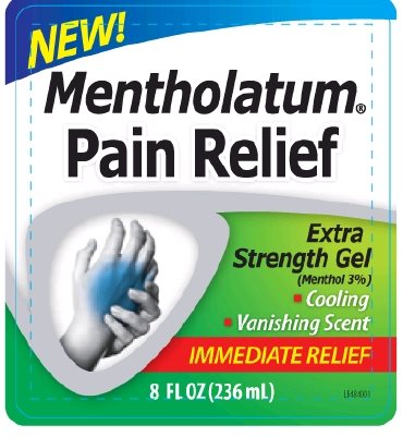 Mentholatum Pain Relief Extra Strength Gel Menthol 3% 