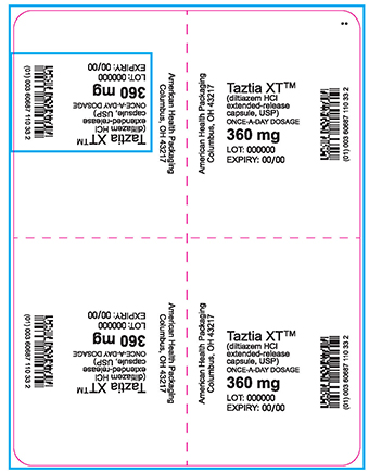 360 mg Taztia XT Blister