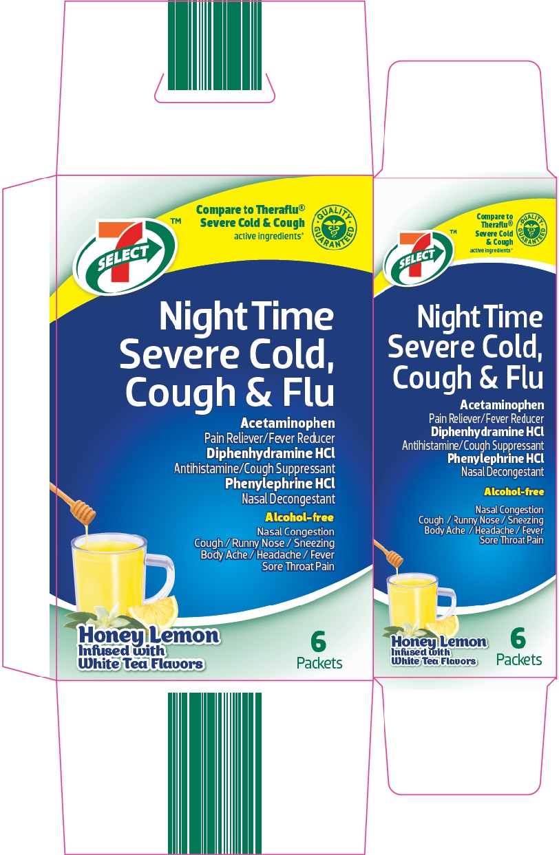 7 Select Night Time Severe Cold, Cough & flu image 1