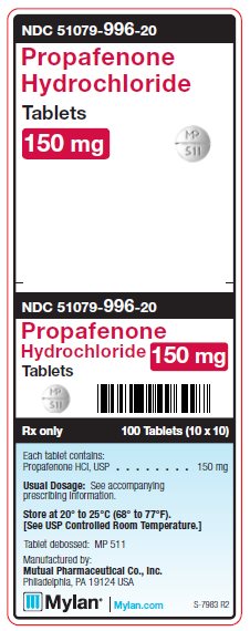 Propafenone Hydrochloride150 mg Tablets Unit Carton Label