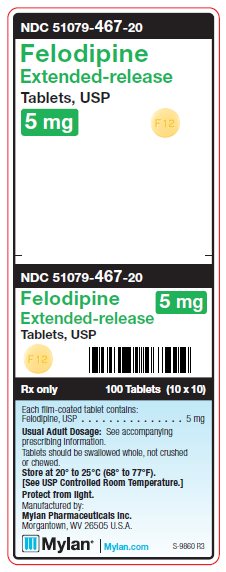 Felodipine E.R. 5 mg Tablets Unit Carton Label