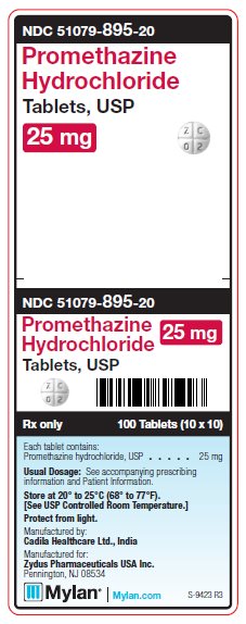 Promethazine Hydrochloride 25 mg Tablets Unit Carton Label
