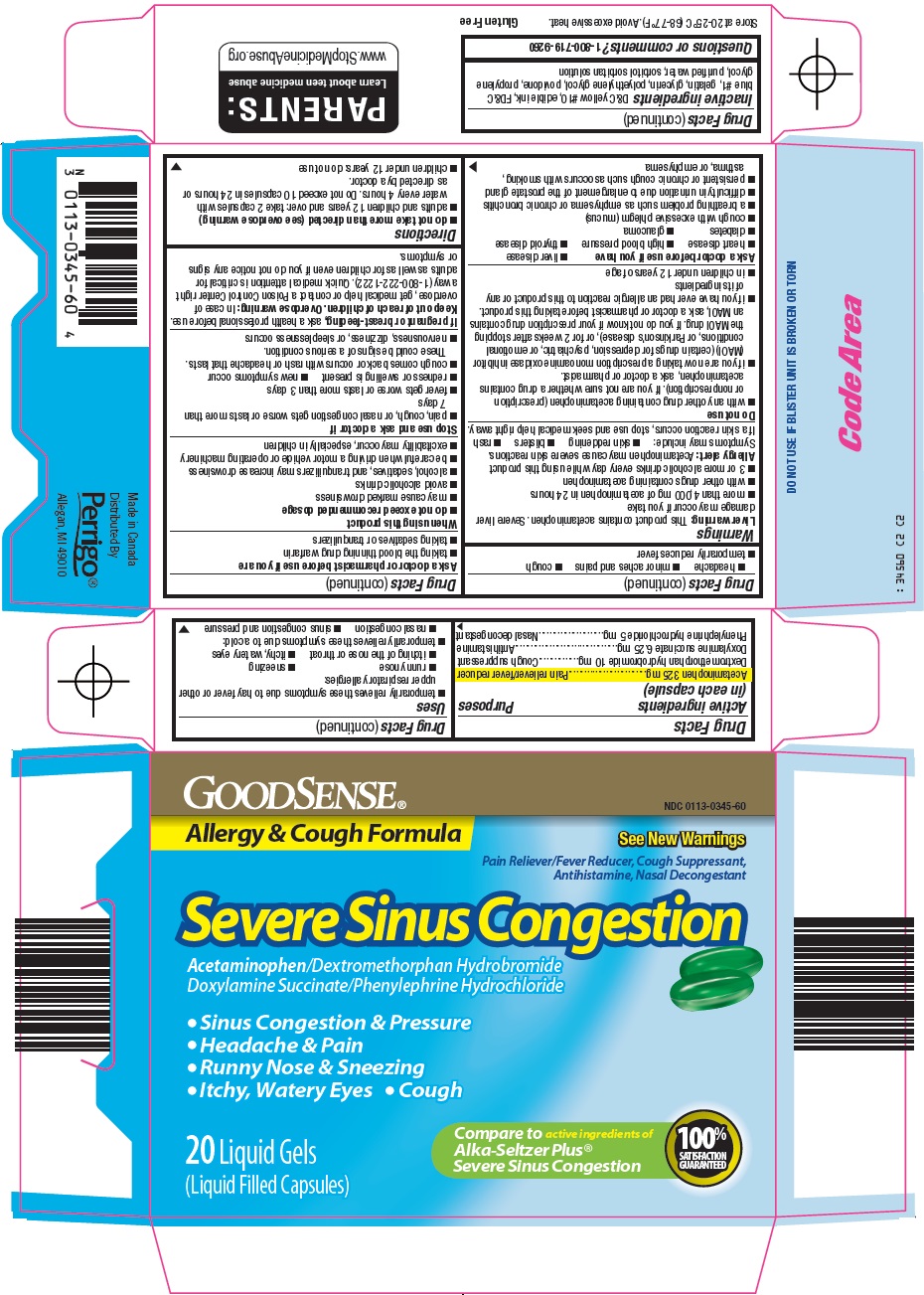 Severe Sinus Congestion Carton