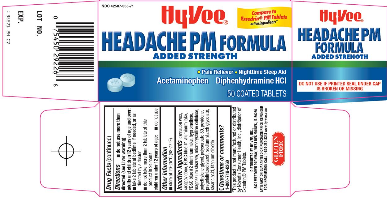Headache PM Formula Carton Image 1