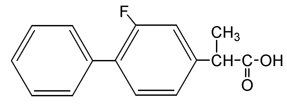 Flurbiprofen Structural Formula