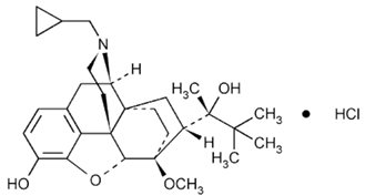 Buprenorphine Hydrochloride Structural Formula