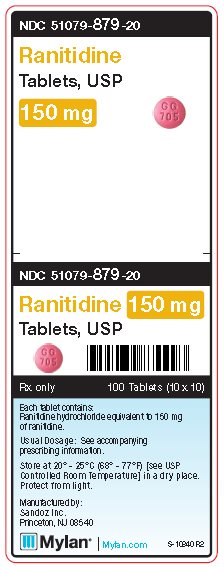 Ranitidine 150 mg Tablets Unit Carton Label