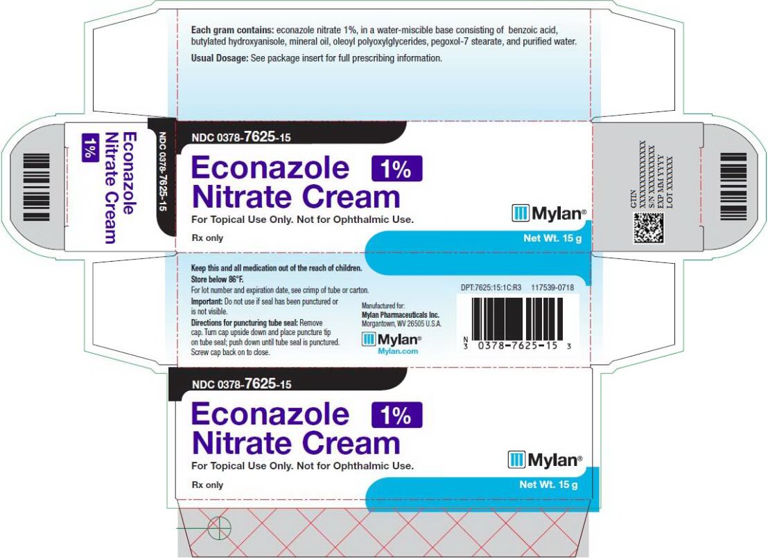 Econazole Nitrate Cream 1% Carton Label