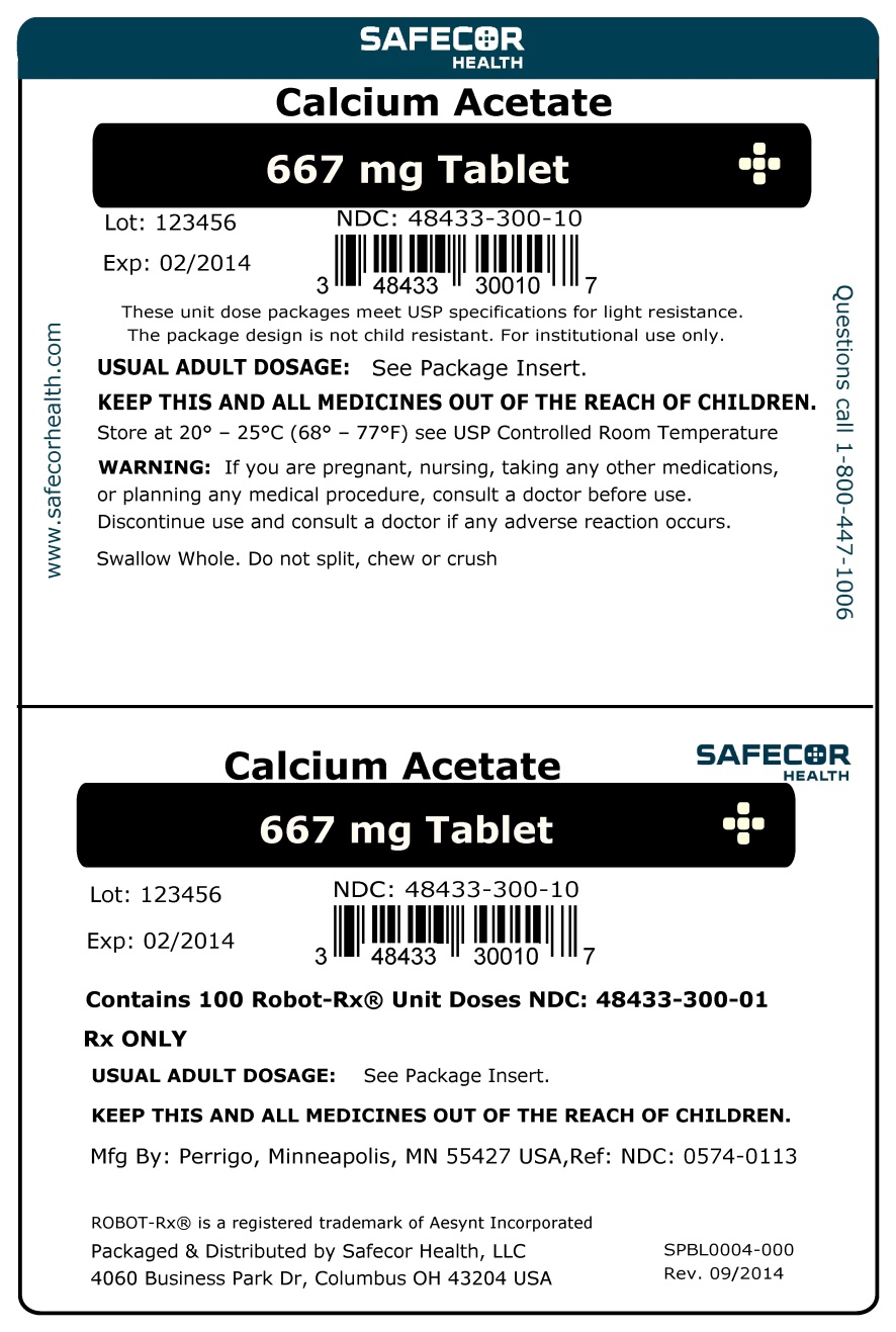 Calcium Acetate 667 mg Box of 100 Robot-Rx Unit Dose