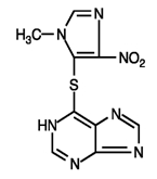 Azathioprine Structural Formula