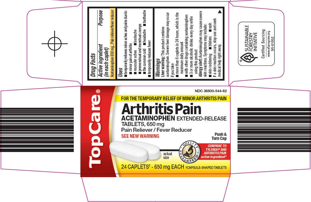 Topcare Arthritis Pain Relief Temporary Minor | Acetaminophen Tablet, Film Coated, Extended Release Breastfeeding