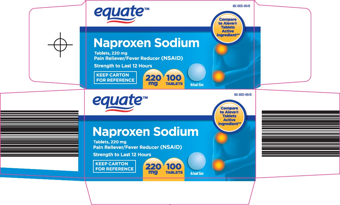 Equate Naproxen Sodium Tablets