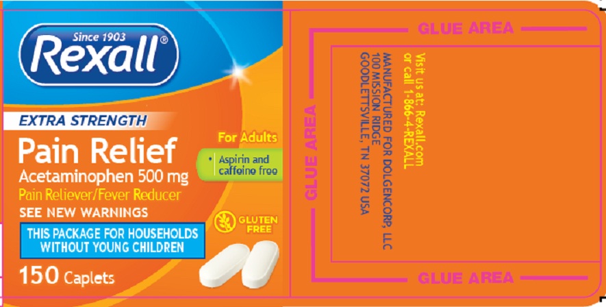 Rexall Pain Relief | Acetaminophen Tablet Breastfeeding