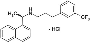 Cinacalcet Structural Formula