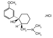 Tramadol Hydrochloride Structural Formula