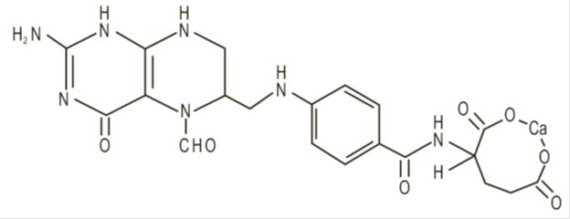 Leucovorin Calcium Chemical Structure
