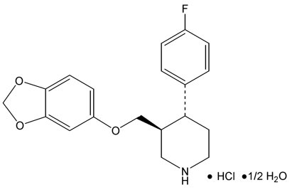 Paroxetine Structural Formula