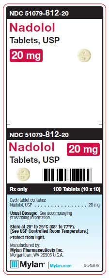 Nadaolo 20 mg Tablets Unit Carton Label