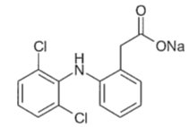 Diclofenac Structural Formula