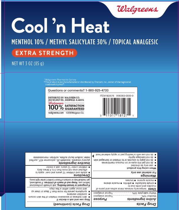 Walgreens Cool 'n Heat Topical Analgesic