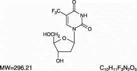 Trifluridine Structural Formula