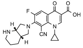 Pradofloxacin structural formula
