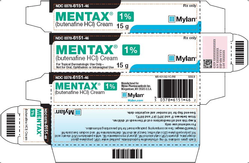 Mentax Cream 1% 15g Carton Label