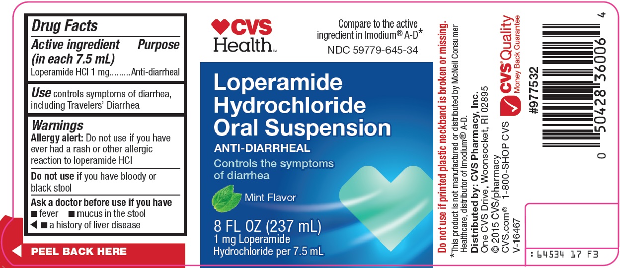 CVS Health Loperamide Hydrochloride Oral Suspension image 1