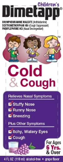 CHDimetapp Cough & Cold 4 fl oz