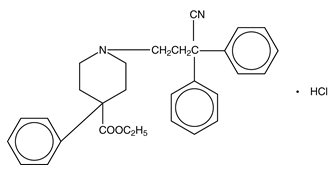 Diphenoxylate Hydrochloride Structural Formula
