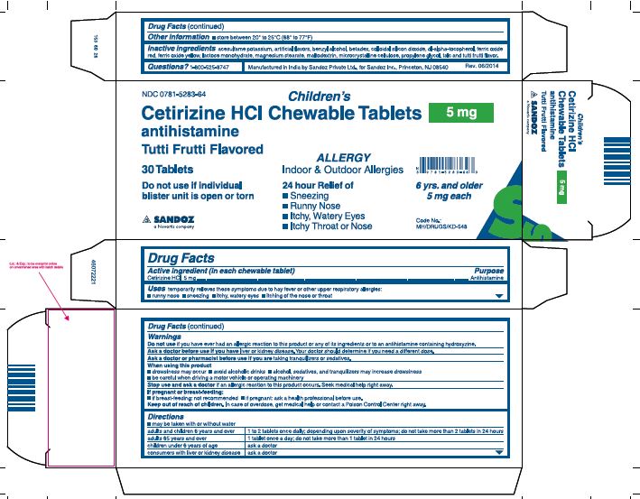 Certrizine HCl Chewable 5mg.JPG