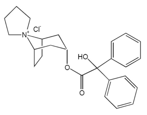 trospium chloride structural formula