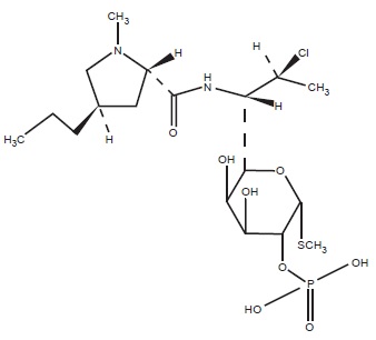 clindamycin phosphate structural formula